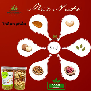 Hạt Dinh Dưỡng 250g - 500g (macca, óc chó vàng, óc chó đỏ, hạt điều, hạt bí, hạnh nhân