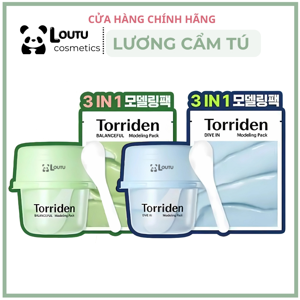 [𝐀𝐔𝐓𝐇𝐄𝐍𝐓𝐈𝐂-Loutu] Mặt Nạ Dẻo TORRIDEN MODELING PACK