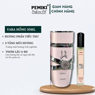 Nước hoa nữ Yara Lattafa EDP 10ml nội địa dubai ngọt ngào nữ tính - PEMIKI Store
