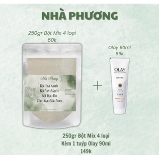 Combo Bột Mix 250g + Olay (Bột Nhà Phương)