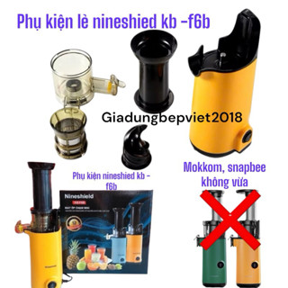 PHỤ KIỆN MÁY ÉP CHẬM MINI NINESHIELD - LƯỚI LỌC, TRỤC XOẮN