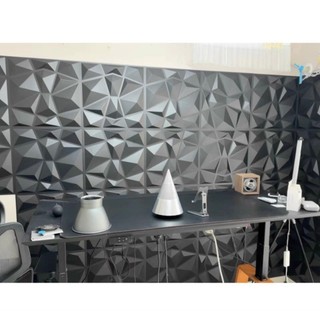 TẤM ỐP TƯỜNG PVC 3D đen