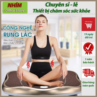 Máy Rung Lắc Toàn Thân 199 cấp - Giảm Béo Hiệu Quả - Máy Tập Giảm Mỡ Bụng - Kết Nối Nghe Nhạc Blutooth