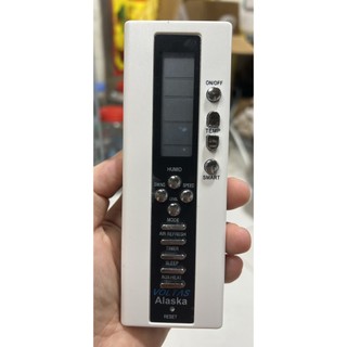 Remote máy lạnh điều hòa Alaska màu đen  - Điều Khiển Điều Hòa Alaska Bảo Hành Đổi Mới