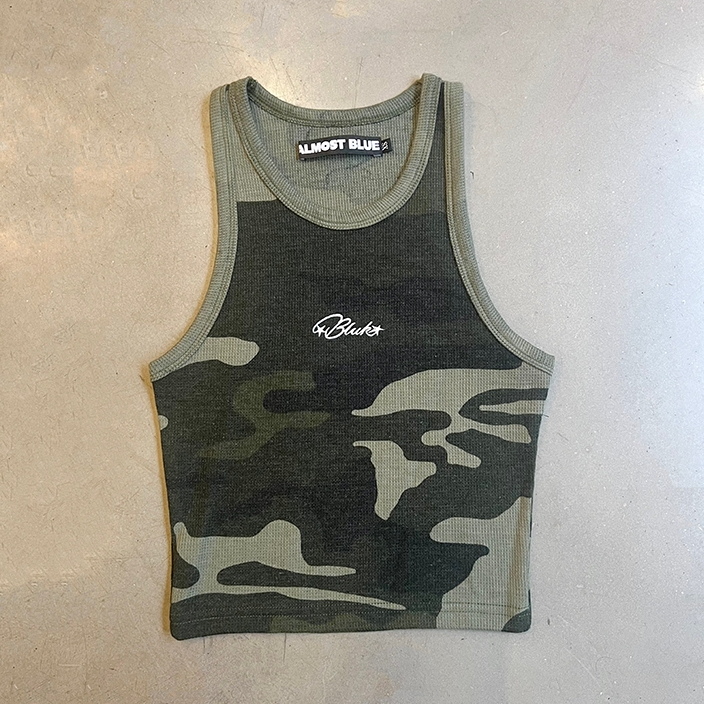 Áo Tanktop Nữ Bluko Women Camo Tanktop