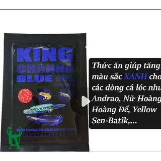 Thức Ăn Lên Màu Cho Cá Lóc Kiểng( nữ hoàng, andrao, yelow, red, cầu vòng vv..)