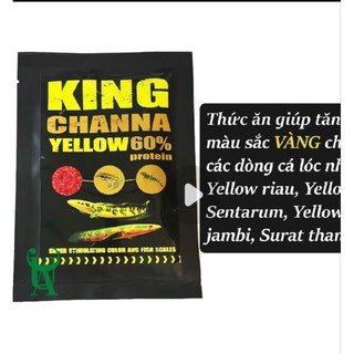 Thức Ăn Lên Màu Cho Cá Lóc Kiểng( nữ hoàng, andrao, yelow, red, cầu vòng vv..)