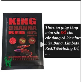 Thức Ăn Lên Màu Cho Cá Lóc Kiểng( nữ hoàng, andrao, yelow, red, cầu vòng vv..)