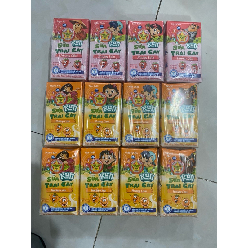 Kun 110ml cảm nho nhiệt đới dâu