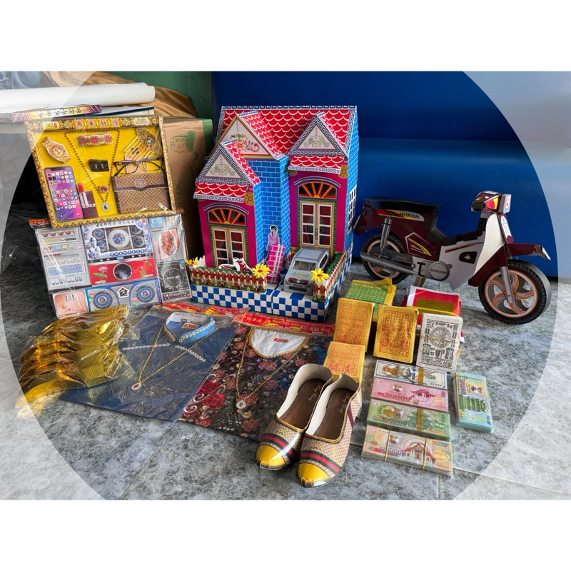 combo giấy cúng 49 ngày, 100 ngày cho nam, nữ_ Cúng người đã khuất