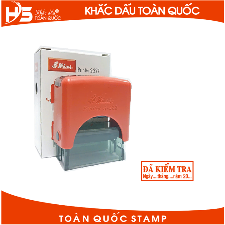 Con dấu đã kiểm tra có ngày tháng năm