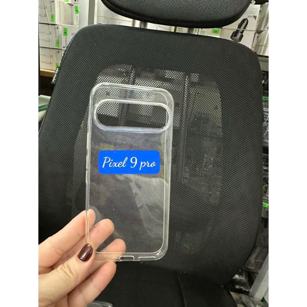 Ốp lưng silicon trong suốt pixel 9 / pixel 9 pro / pixel 9 pro xl khoe màu máy