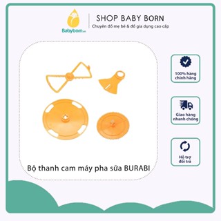 BỘ PHỤ KIỆN MÀU CAM MÁY PHA SỮA BURABI ( như ảnh ) - BỘ GẠT BỘT BURABI