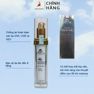  Kem Chống Nắng Che khuyết điểm_UNTRA SUN BLOCK 40gr MH BEAUTY SPA_CHÍNH HÃNG 