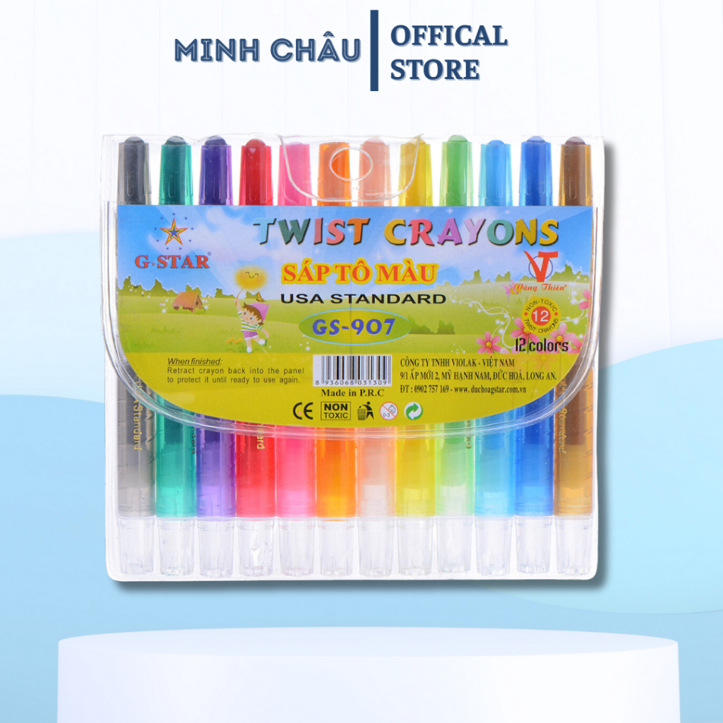 Sáp vặn Gstar 907 12/18/24 màu