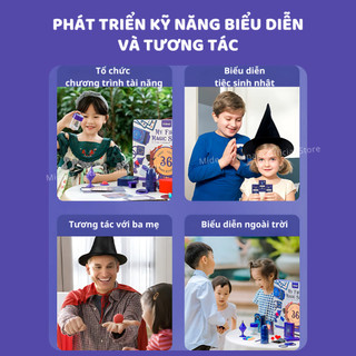 Đồ Chơi Ảo Thuật Mideer My First Magic Show Bộ Magic Trick Biểu Diễn Cho Bé 6 Tuổi+
