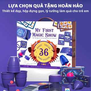 Đồ Chơi Ảo Thuật Mideer My First Magic Show Bộ Magic Trick Biểu Diễn Cho Bé 6 Tuổi+