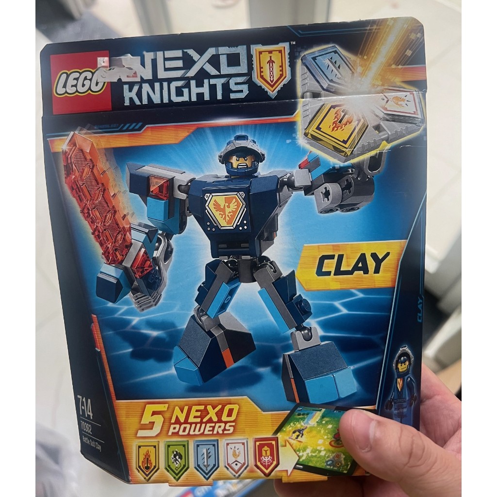 [CÓ SẴN] LEGO 70362 - Nexo Knights - Battle Suit Clay [CHÍNH HÃNG]