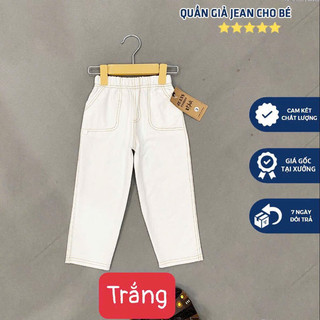 Quần Giả Jean Quần Dài Bé Trai Size 30-40kg