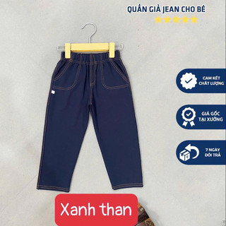 Quần Giả Jean Quần Dài Bé Trai Size 30-40kg