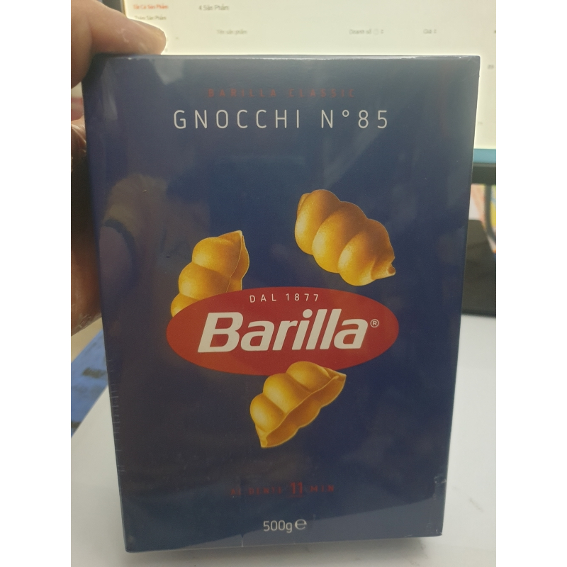 Mì Nui Barilla Gnocchi - 500g nhập khẩu Italia