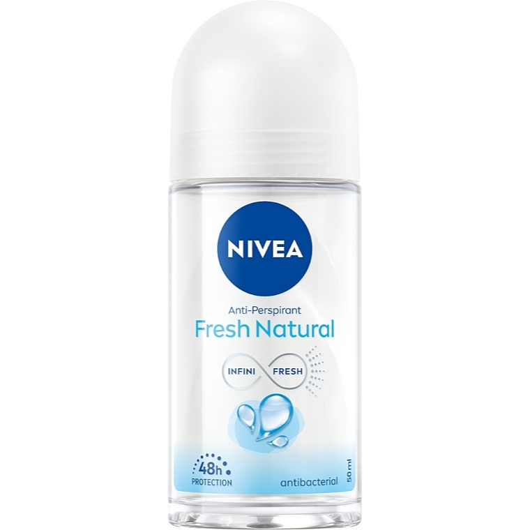 Lăn khử mùi NIVEA for Women Deodorant Roll On, Fresh - Natural ,   hàng Duc