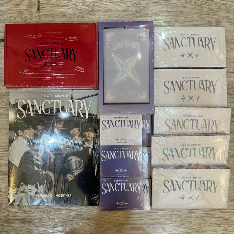 ALBUM TXT THE STAR CHAPTER SANCTUARY KPOP GOODS