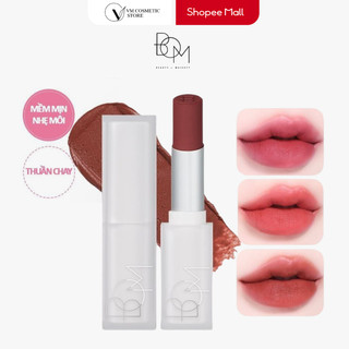 Son Thỏi Lì B.O.M Cloud Blur Lipstick Thuần Chay Mịn Lì Dễ Tán Lên Màu Chuẩn Không Khô Lâu Trôi 3,3g