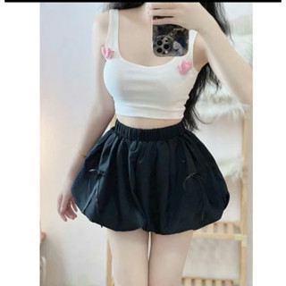 Quần Đùi Bí Nữ Gắn Nơ Siêu Xinh-Độ Phồng Đẹp -Freesize từ 40-58ki-Mặc Đi Chơi Ở Nhà Đều Đẹp