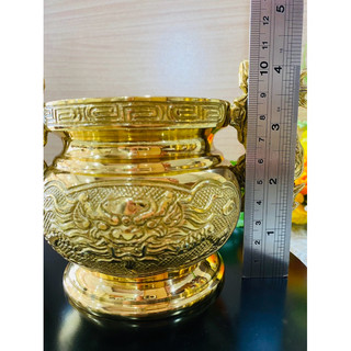BỘ ĐỈNH LƯ VÀ HẠC ĐỒNG CAO 34cm