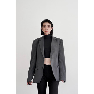 [CACTUS] - OVERSIZED BLAZER (ÁO BLAZER DÁNG RỘNG)
