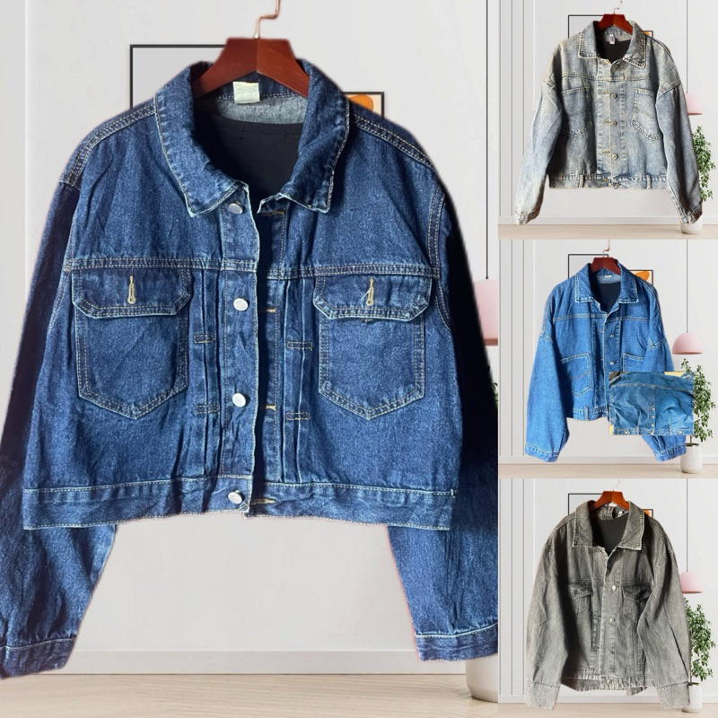 [2HAND] Áo Khoác Bò Jean 2Hand Nam Nữ