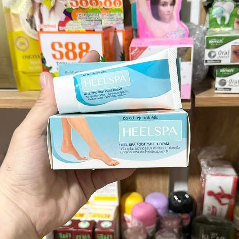 Kem Bôi, Thoa Nứt Nẻ Gót Chân Heelspa / Heel Spa Foot Care Cream Thái Lan 20gram