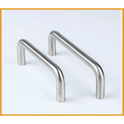 Tay nắm cửa inox 304 chữ U 10x128 / Tay nắm inox U 10x128 / Tay kéo cửa inox 304