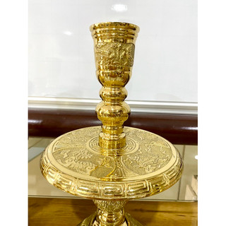 CẶP CHÂN NẾN ĐỒNG CAO 47cm