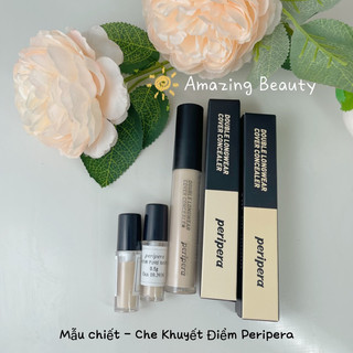   CHIẾT  Che khuyết điểm Peripera che khuyết điểm Peripera Double Longwear Cover Concealer 