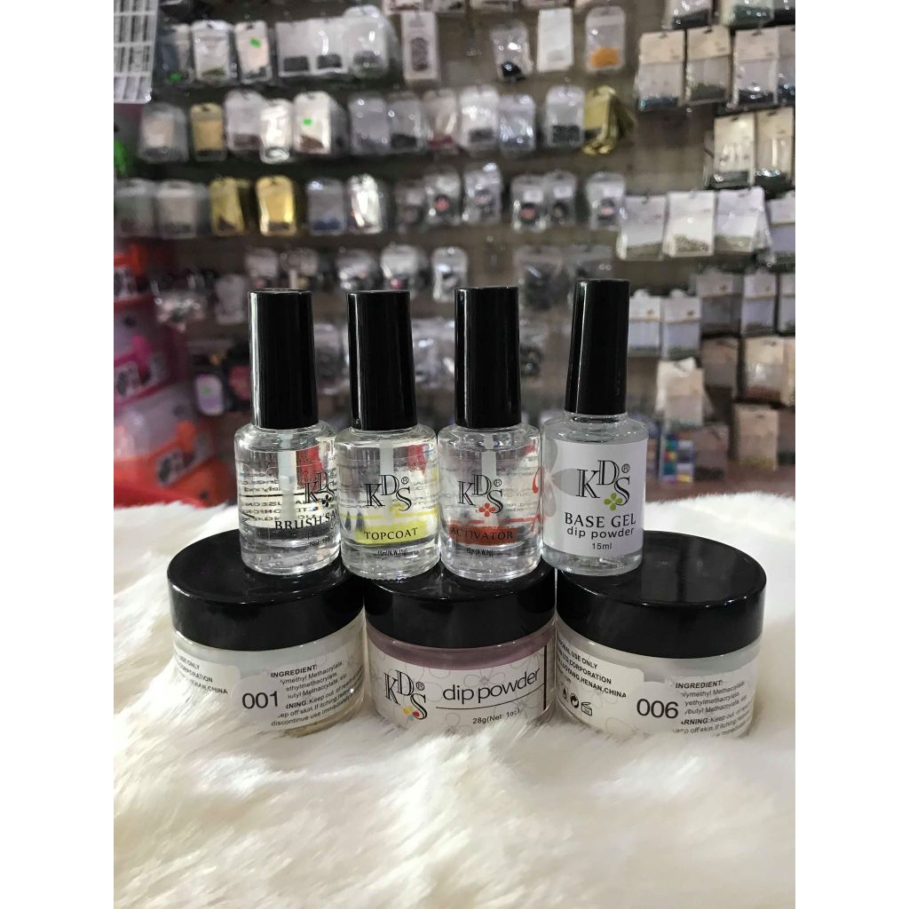 Bộ Bột Nhúng KDS ( 3 hũ bột + 4 chai dung dịch)
