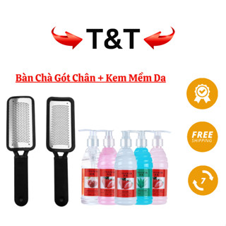  Bàn Chà Gót Chân Inox Và Kem Mềm Da Cây Chà Gót Chân Inox 