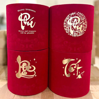 [Ảnh Thật] Trụ Nhung Cắm Hoa Chữ Việt Trang Trí Ngày Tết, Trang Trí Gia Tiên, Trụ Nhung Cắm Đông Đào