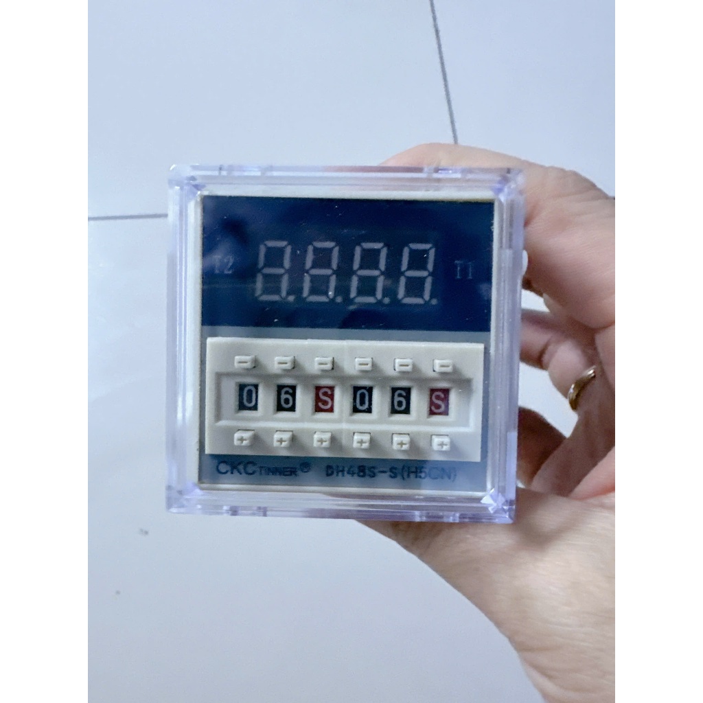 Rơ Le Thời Gian CKC DH48S-S (H5CN), Relay Thời Gian CKC Hẹn Tắt Mở 12V, 24V, 220V, 380V
