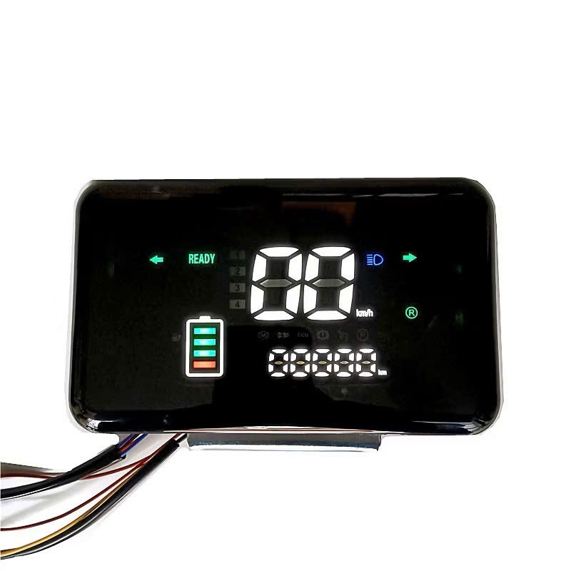 Đồng hồ xe điện ic thường và ic thông minh (Hình chữ nhật) 48-72v