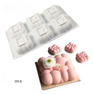 KHUÔN SILICON ĐÁM MÂY LÀM BÁNH MOUSSE, SOCOLA