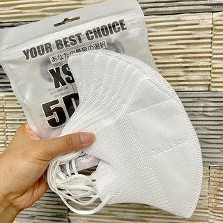Khẩu trang 5D XS PRO (Hộp 100 cái, túi 10 cái)