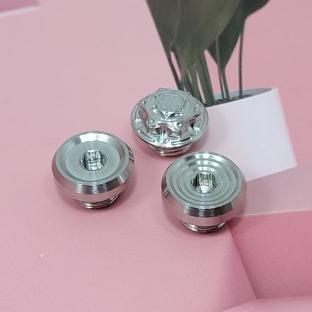 nắp mâm lửa nhỏ salaya inox 304 gắn các dòng xe xài một nắp mâm lửa