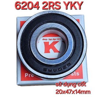 vòng bi 6204 2RS YKY (cốt 20x47x14mm) mua nhiều giảm giá