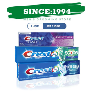 CREST 3D | Kem Đánh Răng Crest 3D White Advance Trắng Răng, Hơi Thở Thơm Mát