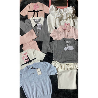 Áo len, cadigan, áo trễ vai, croptop TINGOAN, XINHXINH, BABY BEAR, MIMI, SOFIA hàng chuẩn (Newtag, có sẵn)