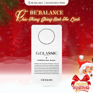   Lẻ 1 gói  Mặt nạ Pudding tảo Be'Balance G.Classic Rubrulina Mask 