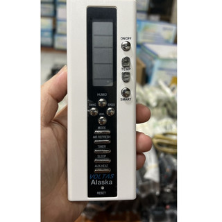 Remote máy lạnh điều hòa Alaska màu đen  - Điều Khiển Điều Hòa Alaska Bảo Hành Đổi Mới