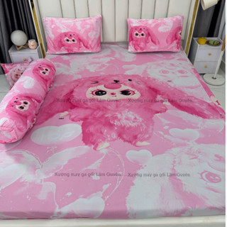 Mẫu Babythree. Bộ ga giường thun hàn quốc